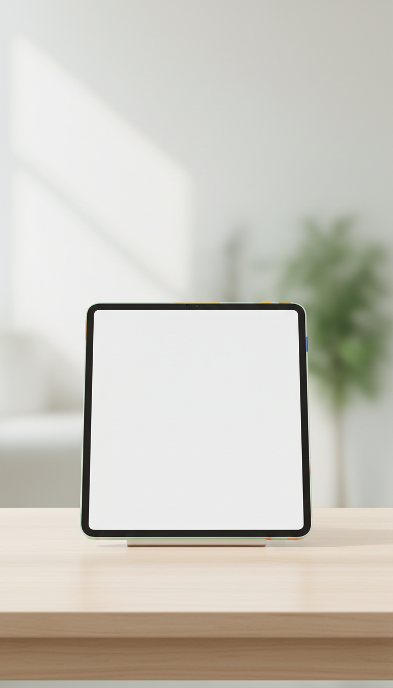 Digital appointment booking tablet