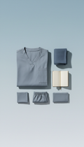 Caregiver Uniform Set with Embroidered Logo