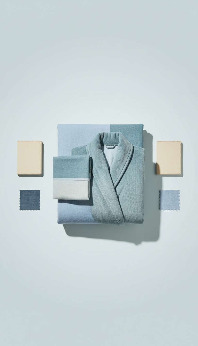Linen and Cashmere Comfort Set for At-Home Care